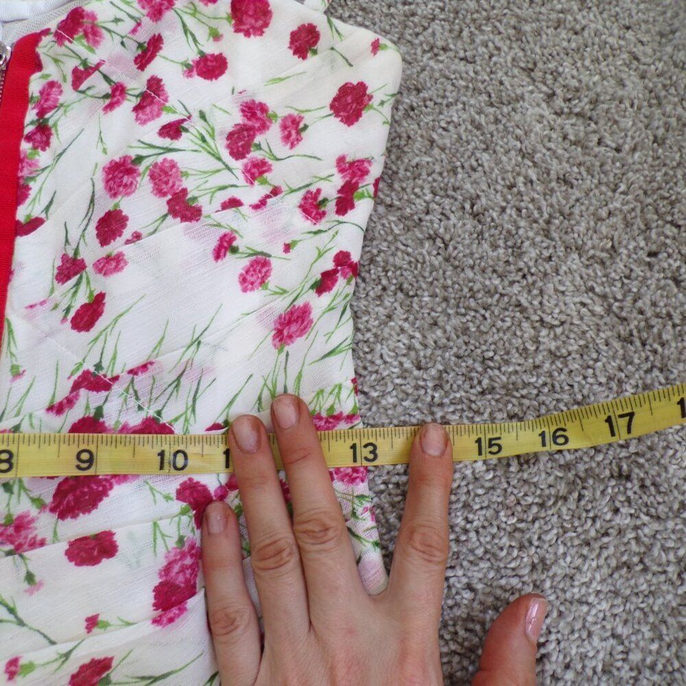 NWOT Dolce & Gabanna floral silk Spaghetti StrapY2k mini dress - Picture 12 of 14